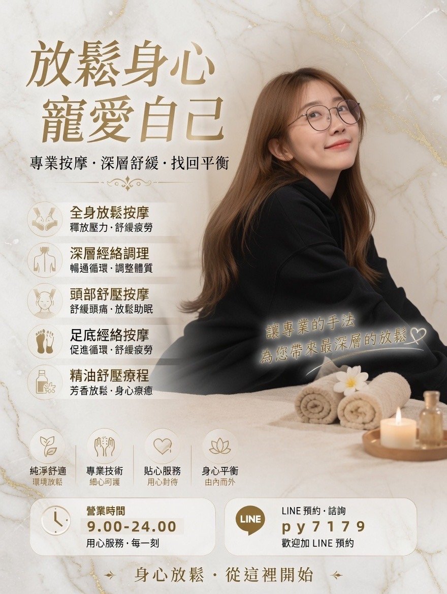 台中按摩舒壓