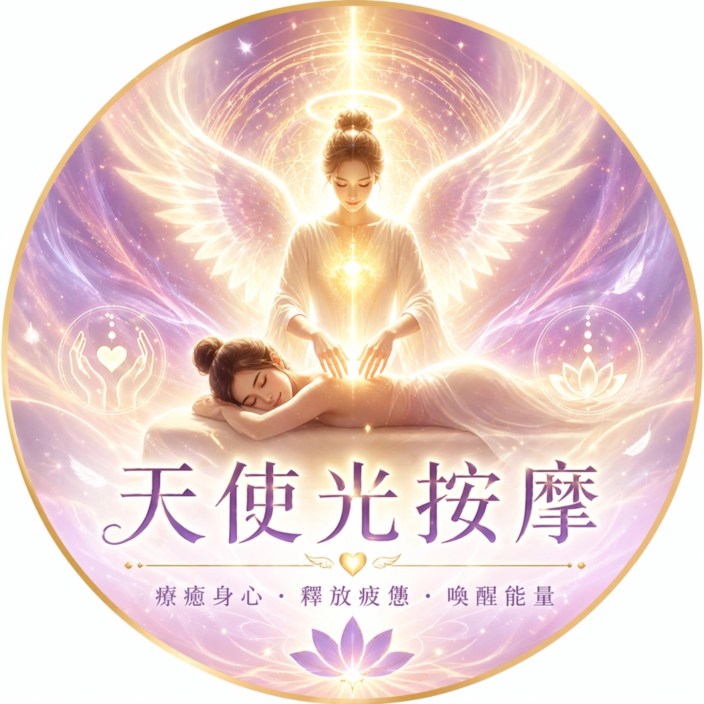 天使光女子能量按摩
